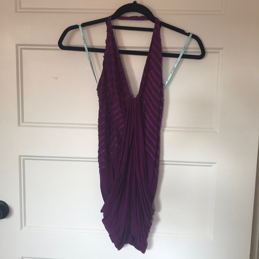 Draping Halter Top